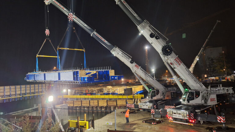 Kleine Isarbrücke eine Nacht gesperrt