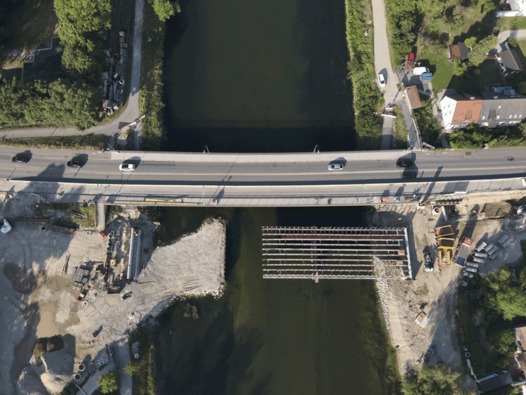 Behelfsumfahrung wird umgebaut: Konrad-Adenauer-Straße (B299) für mehrere Nächte gesperrt
